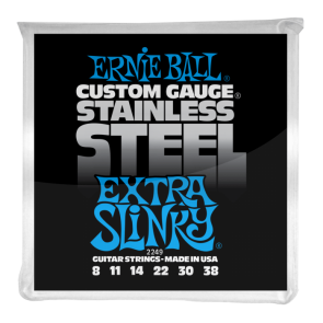 Cuerdas Ernie Ball Stainless Steel Extra Slinky