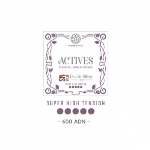 Cuerdas Knobloch Actives Double Silver SN 600ADN Super Alta