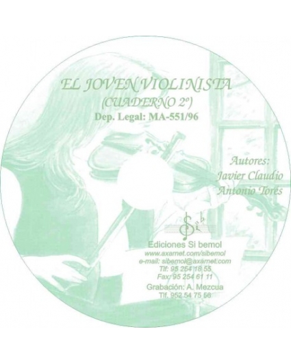 El Joven Violinista. Cuaderno 2º + CD