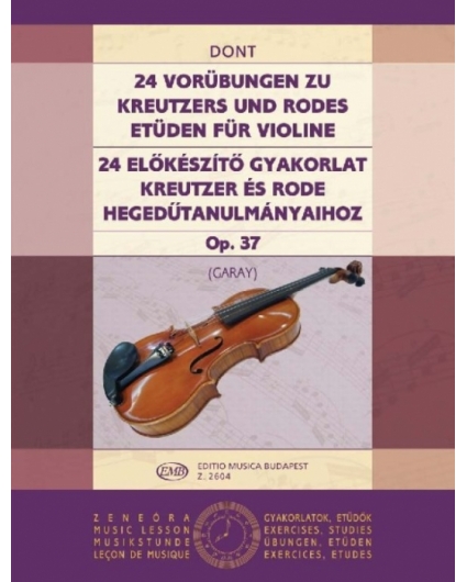 24 Preliminary Studies Op.37