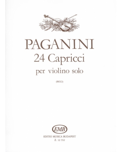 24 Capricci per Violino Solo