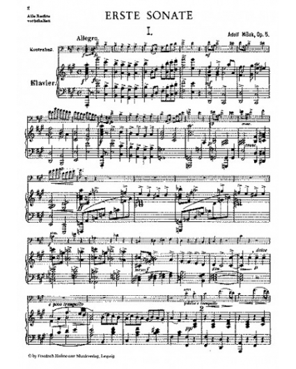 Sonate A Dur Op.5
