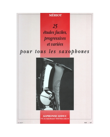 25 Etudes Faciles, Progressives et Varié