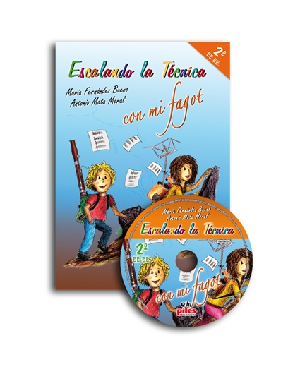 Escalando la Técnica con mi Fagot Curso 2º + CD