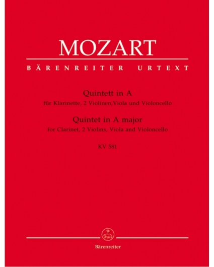 Quintett in A Major KV 581/ Partes mozart