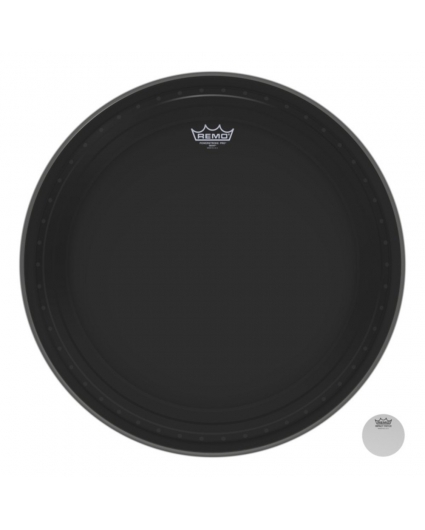 Parche Bombo Remo Powerstroke Pro Ebony 22" PR-1422-00