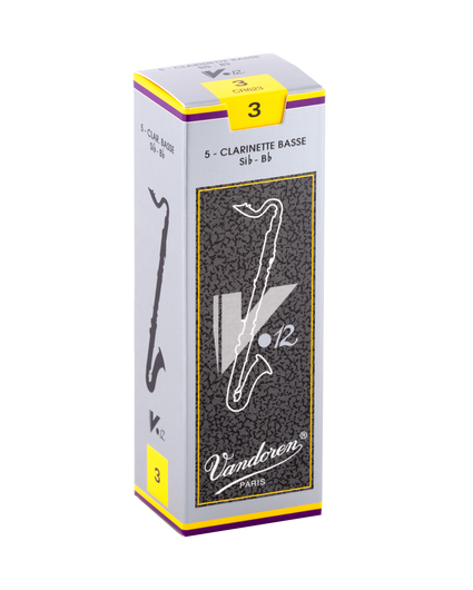 Cañas Clarinete Bajo Vandoren V12
