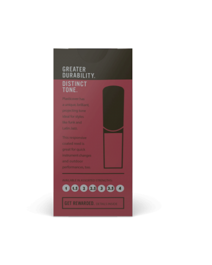 Cañas Saxofon Alto D'addario Plasticover 1,5
