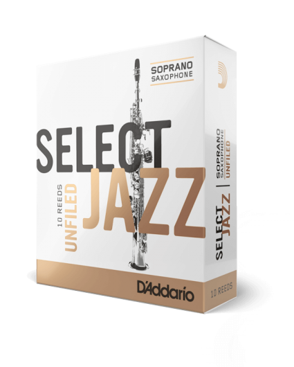 Cañas Saxofon Soprano D'addario Select Jazz Unfiled 3H