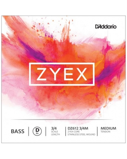 Cuerda Re Contrabajo D'addario Zyex DZ612