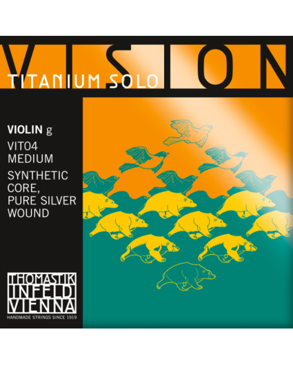 Cuerda Sol Violin Thomastik Vision Titanium Solo VIT04