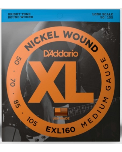 Cuerdas Bajo Electrico D'Addario XL Nickel