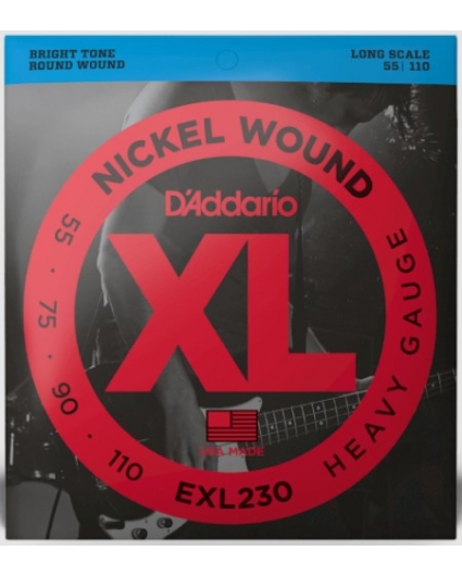 Cuerdas Bajo Electrico D'Addario XL Nickel