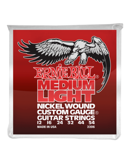 Cuerdas Ernie Ball Slinky Entorchada Medium Light