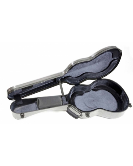Estuche Guitarra Bam Hightech 8002XLSC Plata