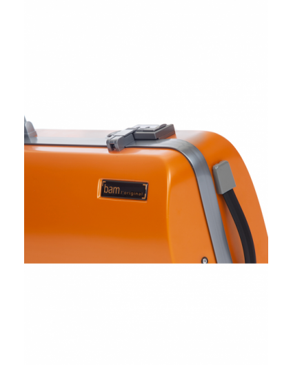 Estuche Violin Bam La Defense DEF2001XLO Rectangular Anaranjado