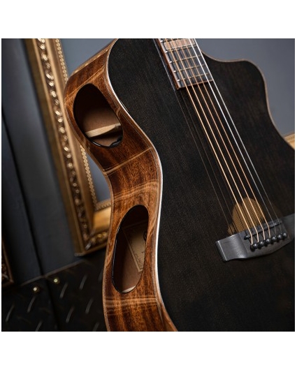 Guitarra Acustica Cort Modern Black TBK
