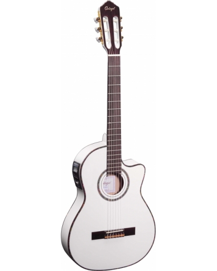 Guitarra Ortega RCE145WH Serie Theatre 