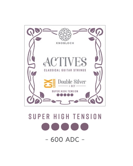 Cuerdas Knobloch Actives Double Silver CX 600ADC Super Alta