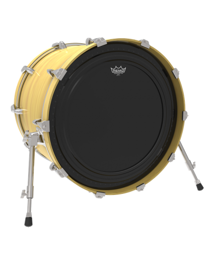 Parche Bombo Remo Powerstroke Pro Ebony 24" PR-1424-00