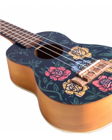 Ukelele Soprano Bamboo B1E-RR Rock & Roll