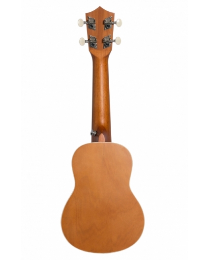 Ukelele Soprano Bamboo Orange Mandala B1E-OM