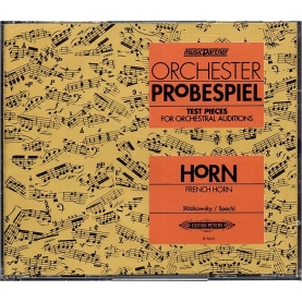 Orchester Probespiel. Trompa