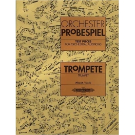 Orchester Probespiel. Trompeta