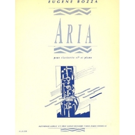 Aria Pour Clarinette Sib et Piano