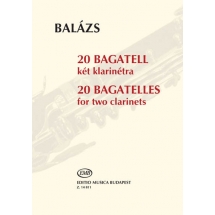 20 Bagatelles for Two Clarinets