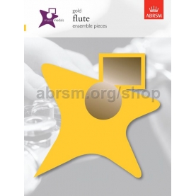 Music Medals Flute Ensemble Pieces Gold
