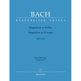 Magnificat D-Dur BWV 243/ Vocal Score