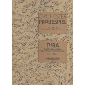 Orchester Probespiel. Tuba