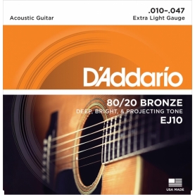 Set D'addario Acustica EJ10