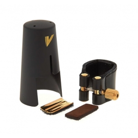 Abrazadera Saxo Soprano Vandoren Cuero