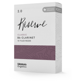 Cañas Clarinete D'Addario Organic Reserve Classic 2