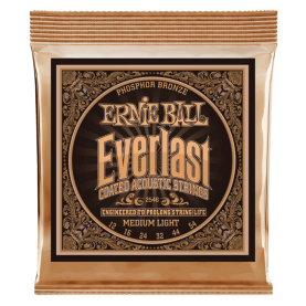 Cuerdas Ernie Ball Everlast Phosphor Bronze Medium Light