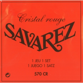 Set Cuerdas Savarez 570-CR Cristal Roja