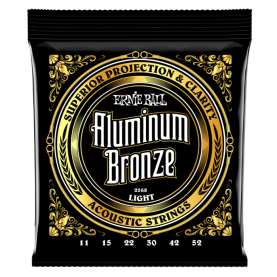 Cuerdas Ernie Ball Aluminium Bronze Light