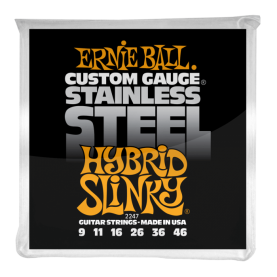 Cuerdas Ernie Ball Stainless Steel Hybrid Slinky