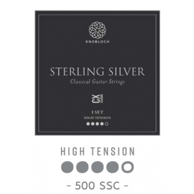 Cuerdas Knobloch Actives Sterling Silver Carbon CX 500SSC Alta