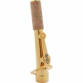 Tudel Selmer Saxo Soprano Serie III Chapado Oro Curvo