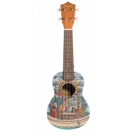Ukelele Soprano Bamboo Buenos Aires B1E-BA